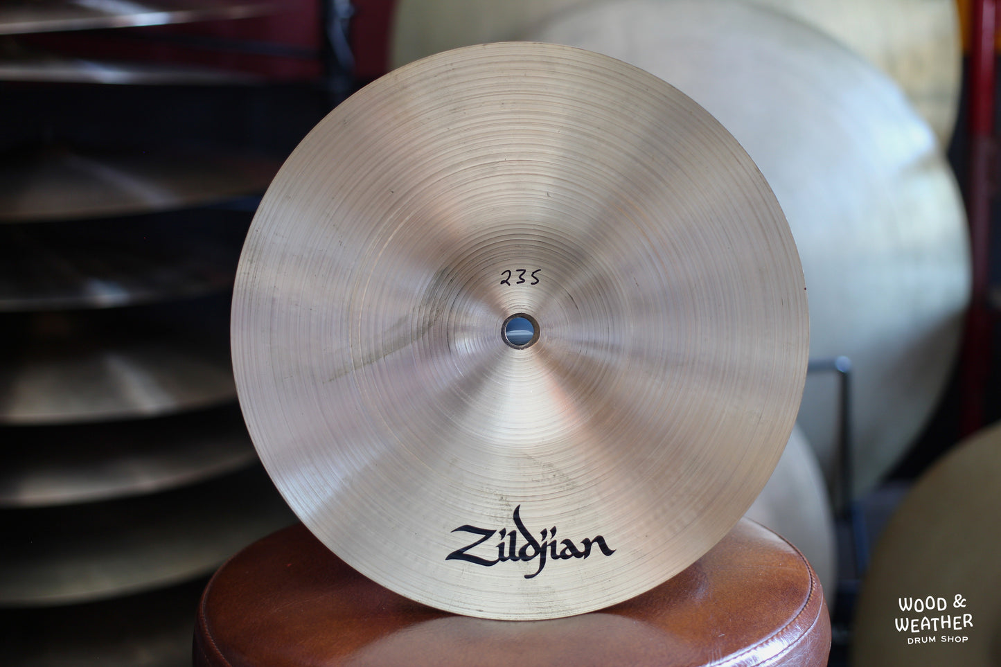 1980s A. Zildjian 10" "CO. Stamp" Splash Cymbal 235g