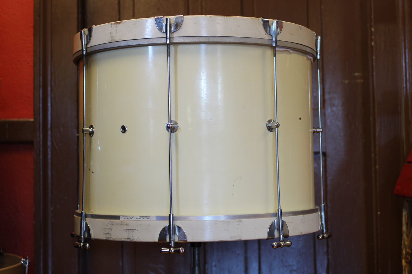 1960's Rogers Classmate Outfit in White Lacquer 4"x13" 14"x20"