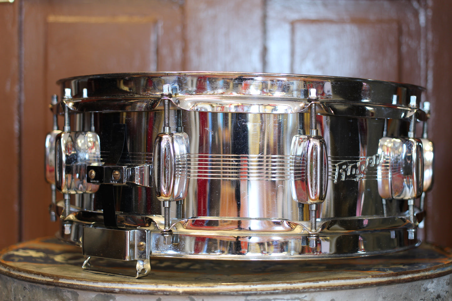 1960's Rogers 'Gretsch Shell' Dynasonic 5"x14" Serial # 1230