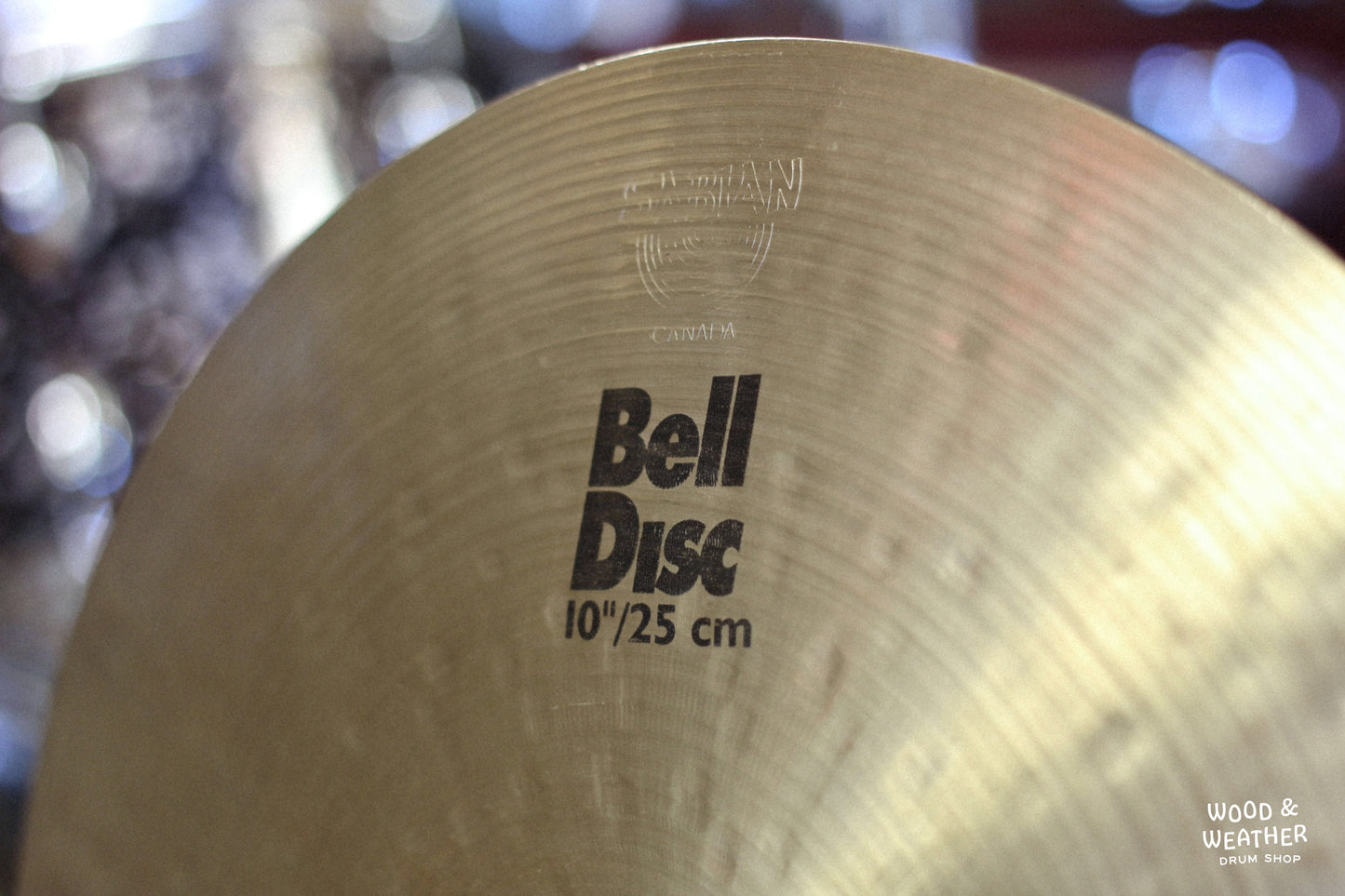 Used Sabian 10" Bell Disc Cymbal 1520g