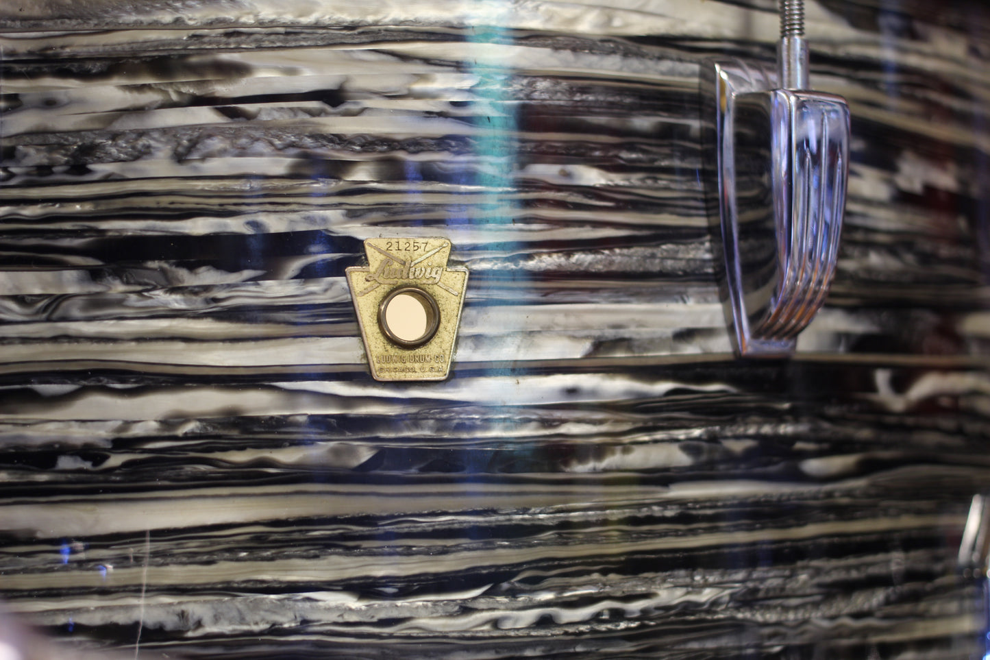 1964 Ludwig Super Classic in Oyster Black Pearl 14x22 16x16 9x13 5.5x14