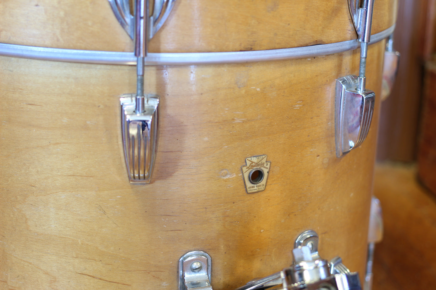 1969 Ludwig Jazzette in Natural Thermogloss 12x18 14x14 8x12