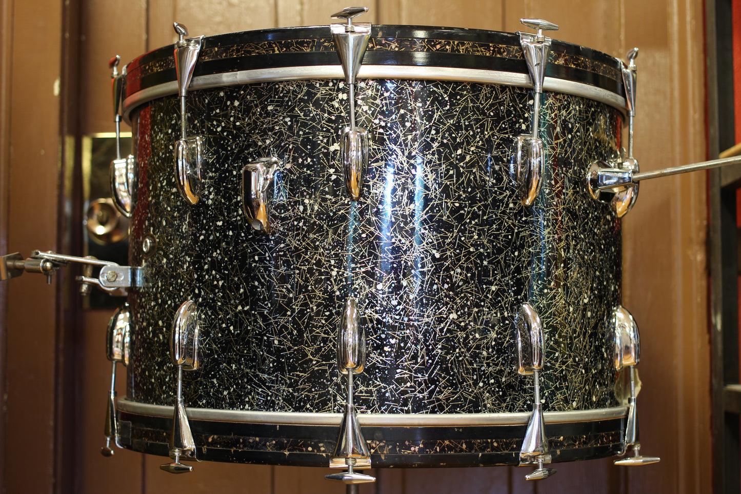 1963 Slingerland Gene Krupa Deluxe Outfit in Capri Pearl 14x22 16x16 9x13