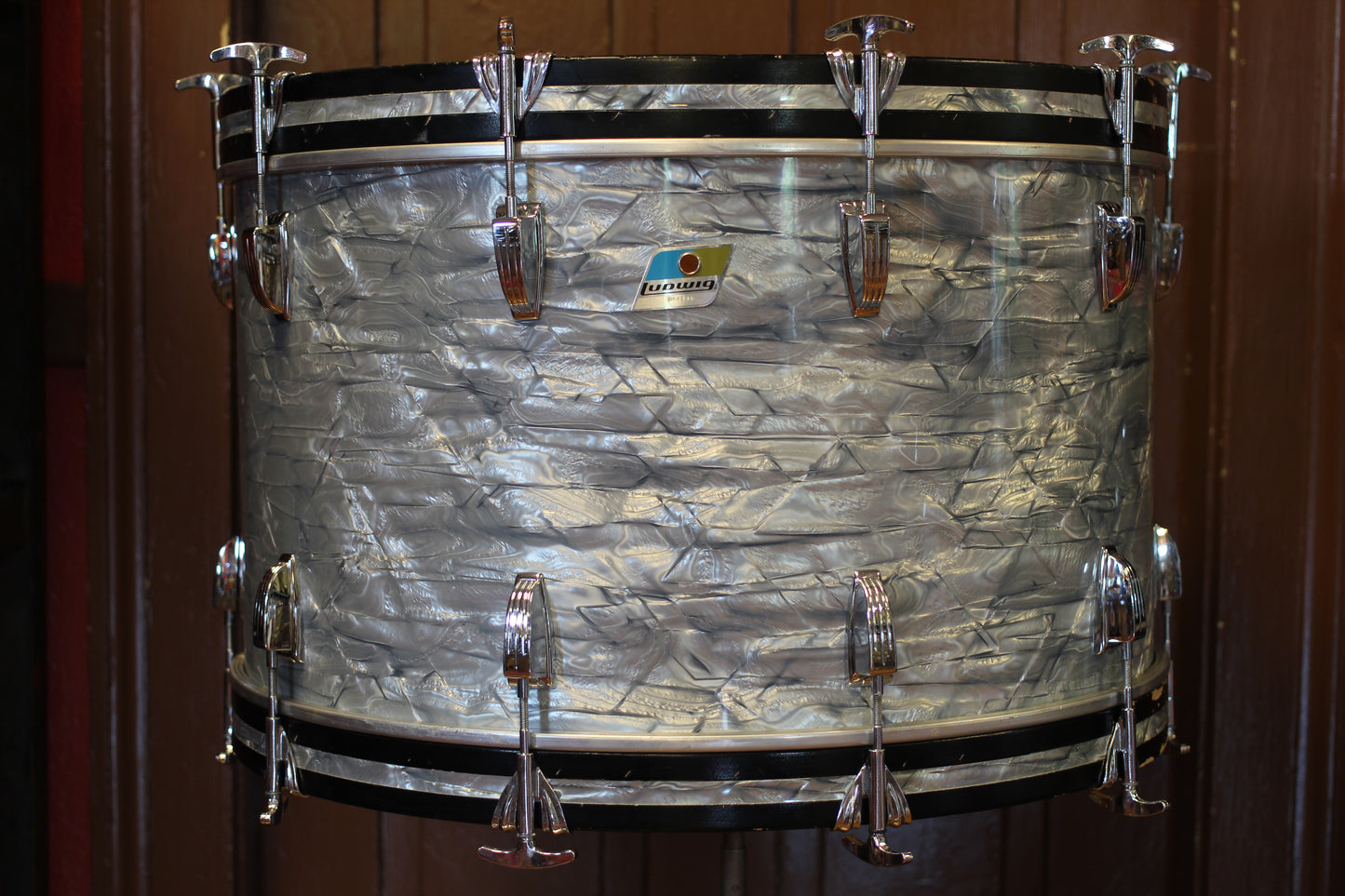 1971 Ludwig 'Big Beat' in Sky Blue Pearl 14x24 16x16 9x13 8x12