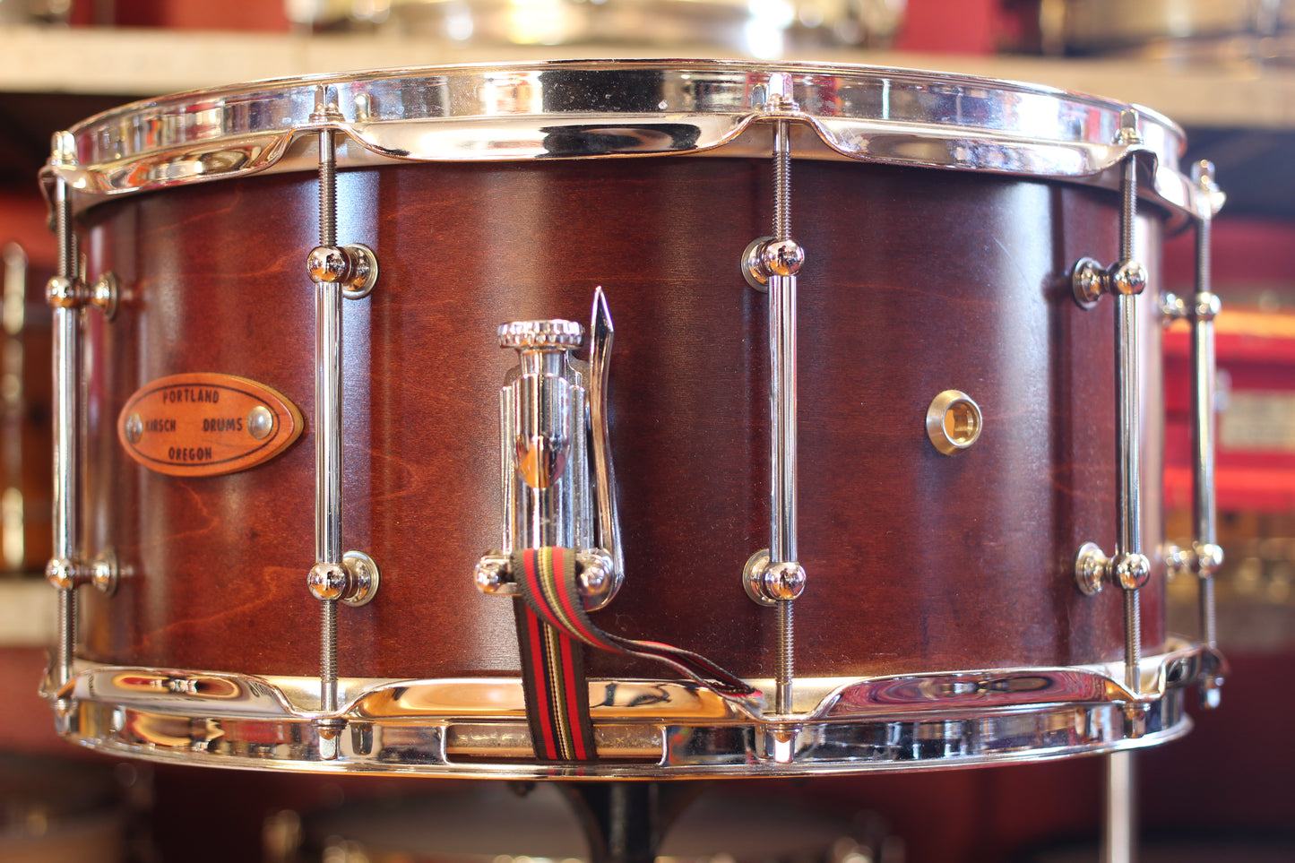 2018 Kirsch Drums 7"X15" Maple Shell Snare Drum