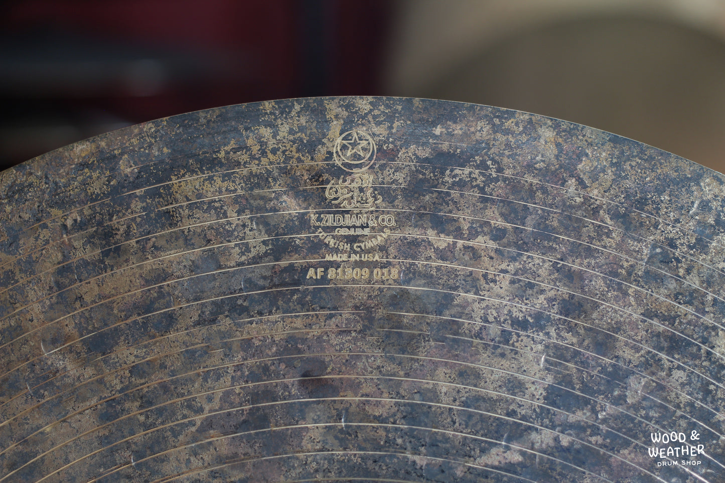 Used Zildjian 18" K Custom Special Dry Crash Cymbal 1290g