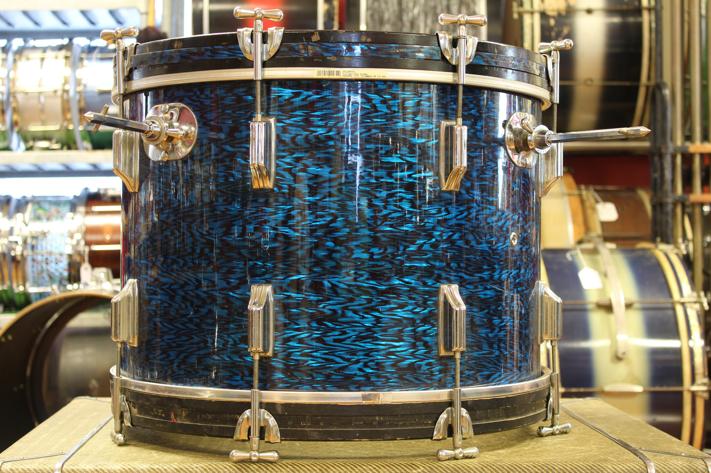 1960's Rogers Holiday in Blue Onyx Pearl 14x20 14x14 8x12
