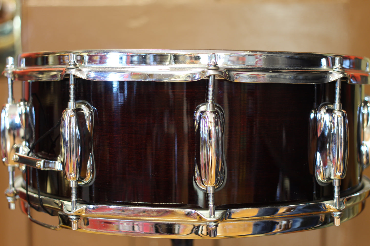 1990's Slingerland Artist Custom in Mahogany 14x20 14x14 5.5x14 8x12 8x10