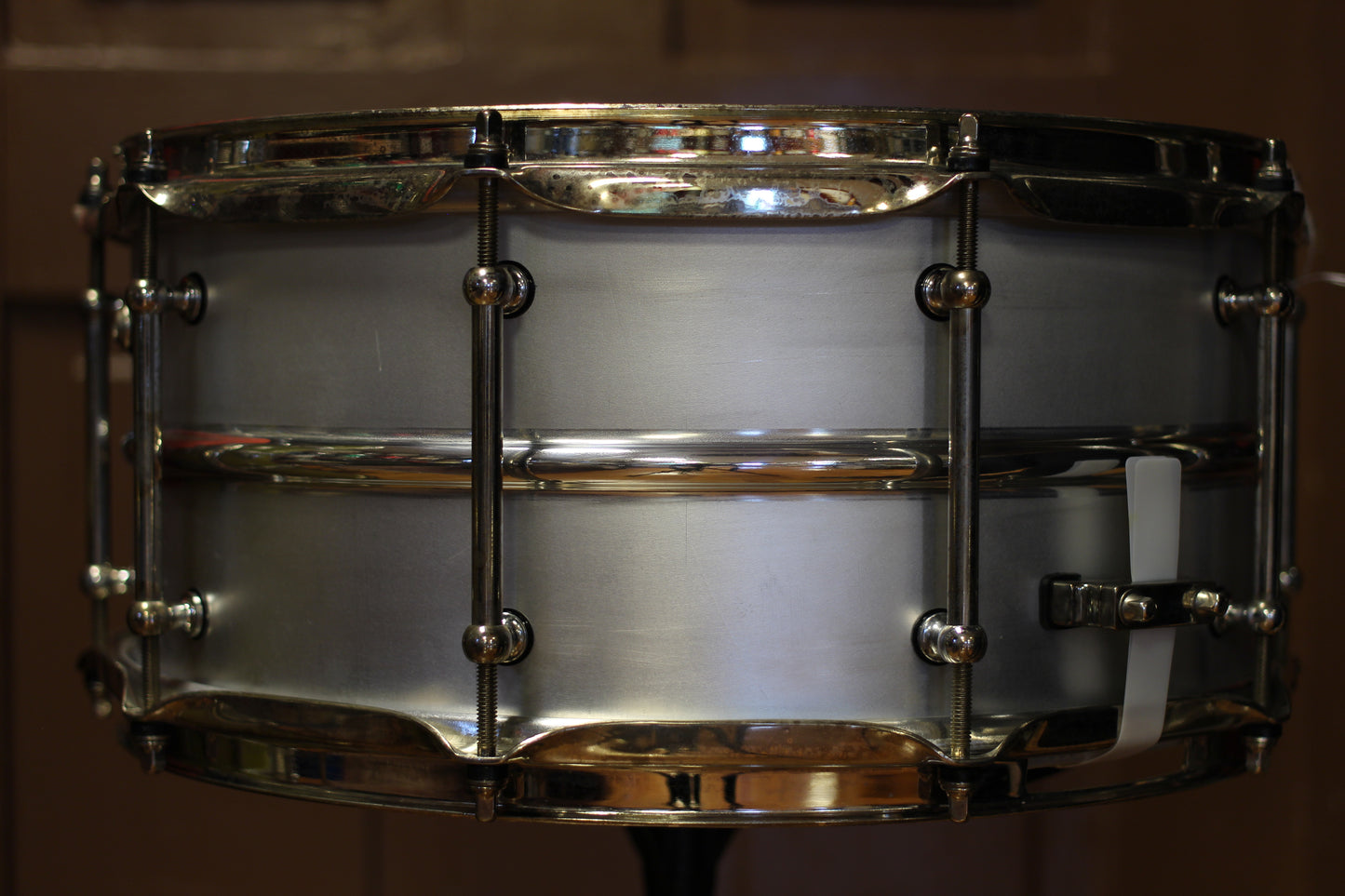 Pork Pie Percussion 6.5"x14" Aged Aluminum Snare Drum
