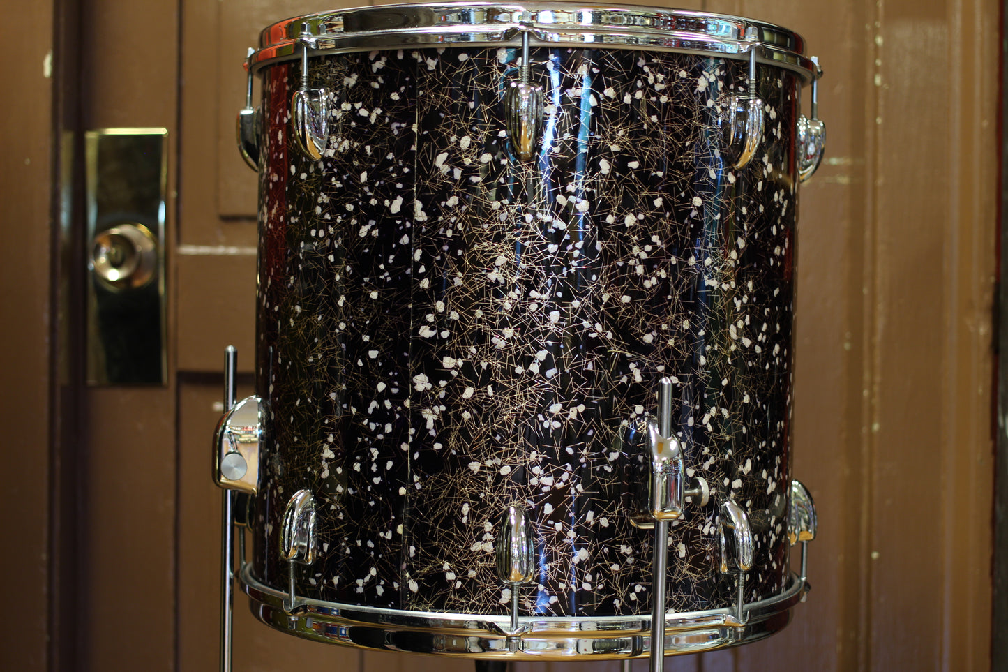 1963 Slingerland Gene Krupa Deluxe Outfit in Capri Pearl 14x22 16x16 9x13