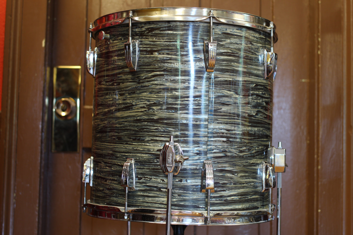 1960's Ludwig 'New Yorker' in Oyster Blue Pearl 12x22 16x16 9x13