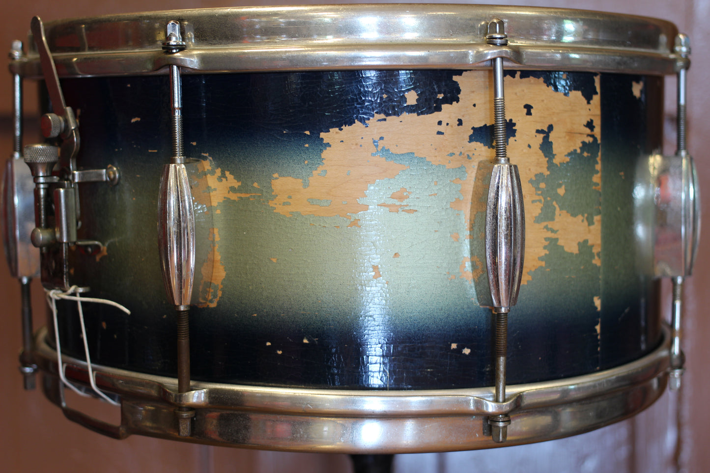 1950's Slingerland Student Model Radioking 7"x14" in Blue & Silver Duco