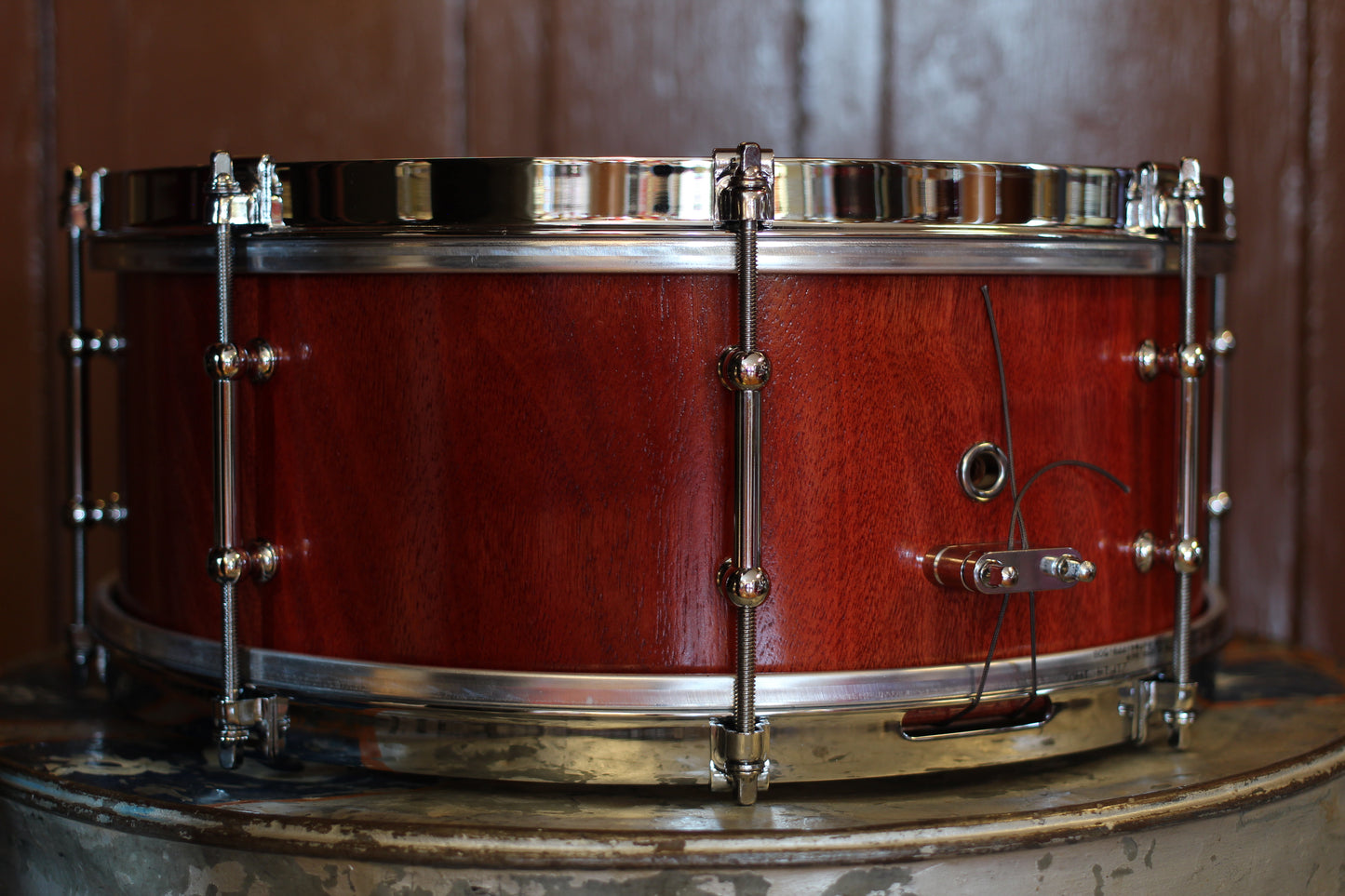 Doc Sweeney 5.5"x14" Makore Stave Snare Drum
