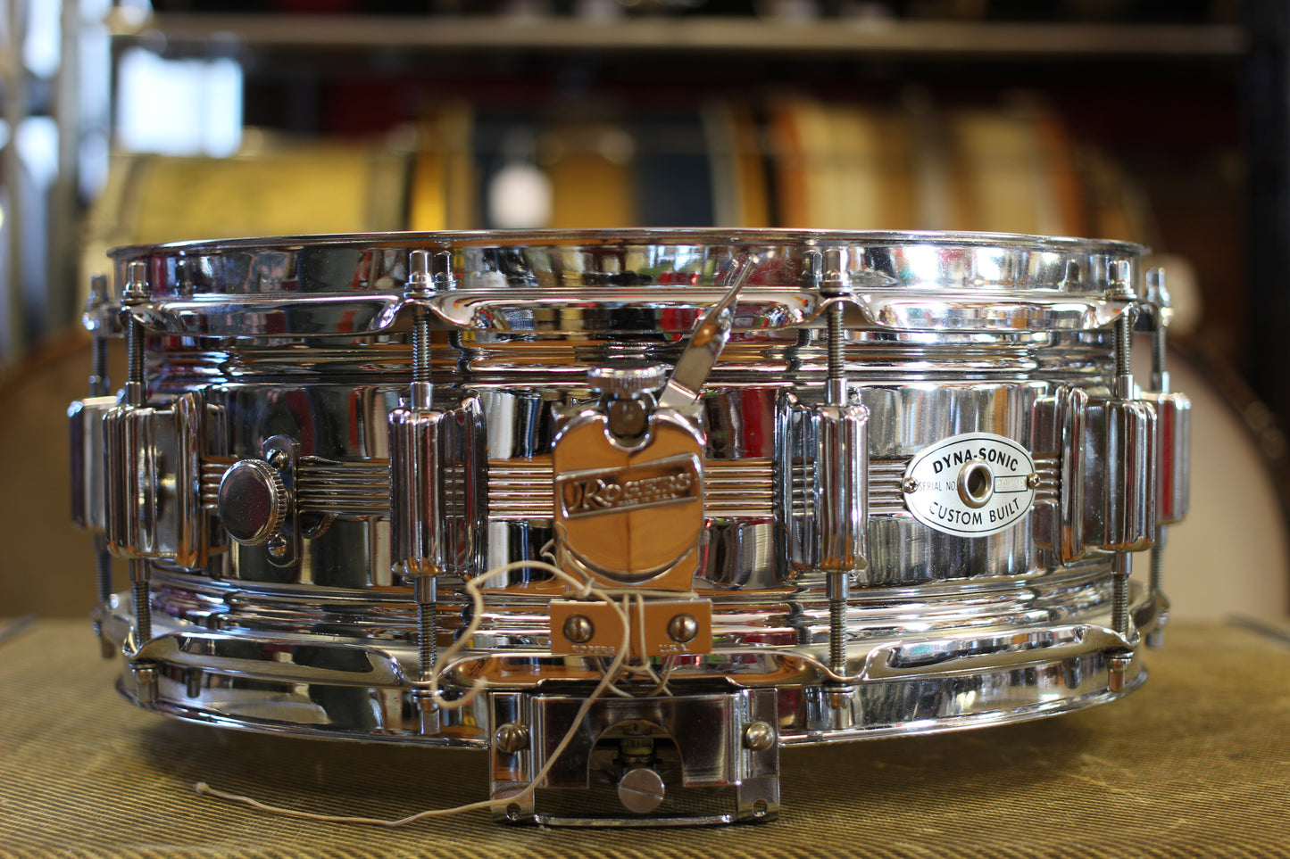 1960's Rogers 5"x14" Dynasonic Snare Drum Serial # 29209