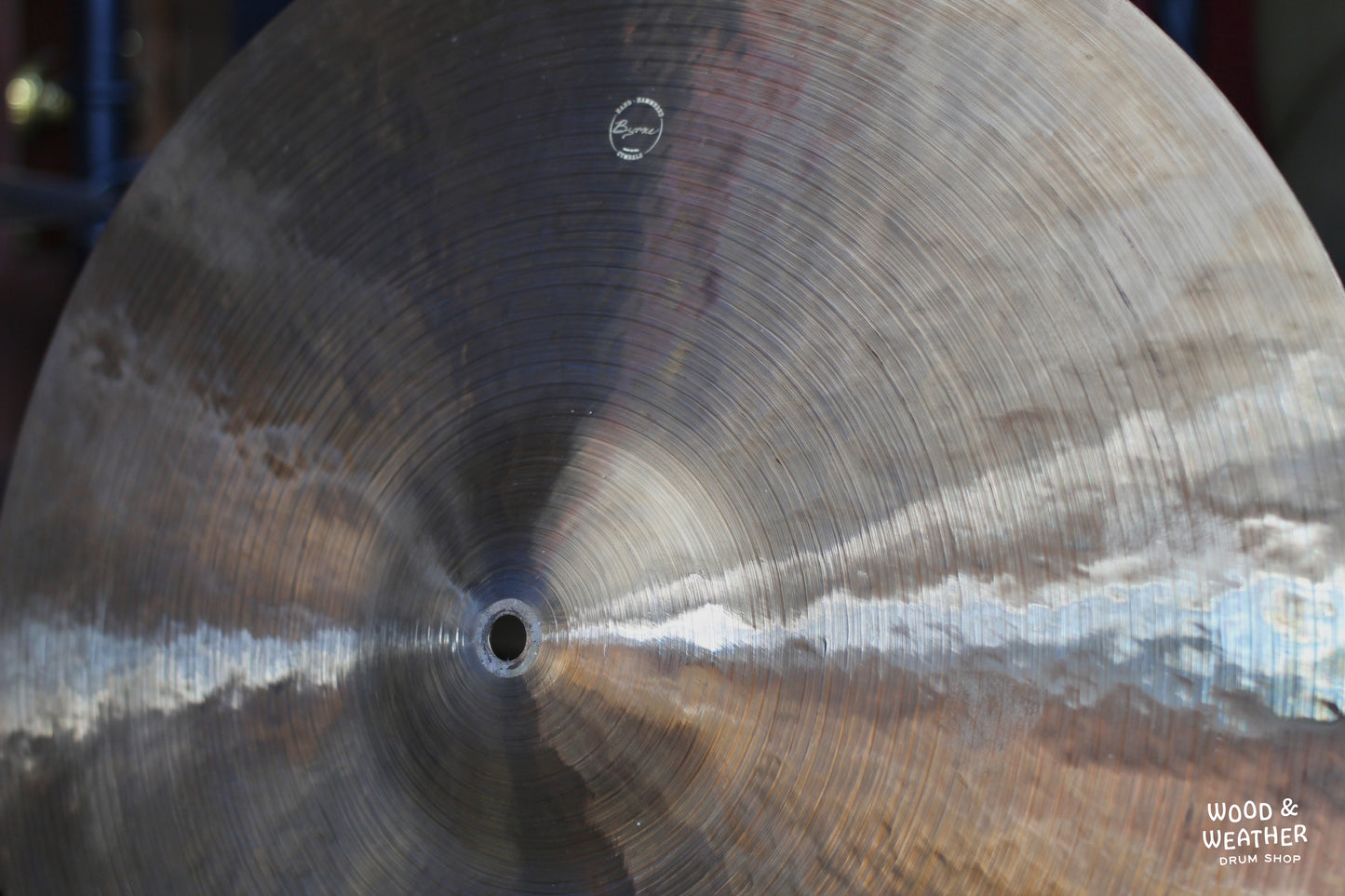 Byrne 18" Prototype Crash Cymbal 1438g
