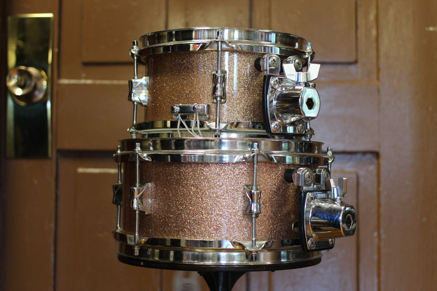 Used Yamaha Club Jordan Cocktail Kit in Champagne Sparkle 24x15 5x10 5x8