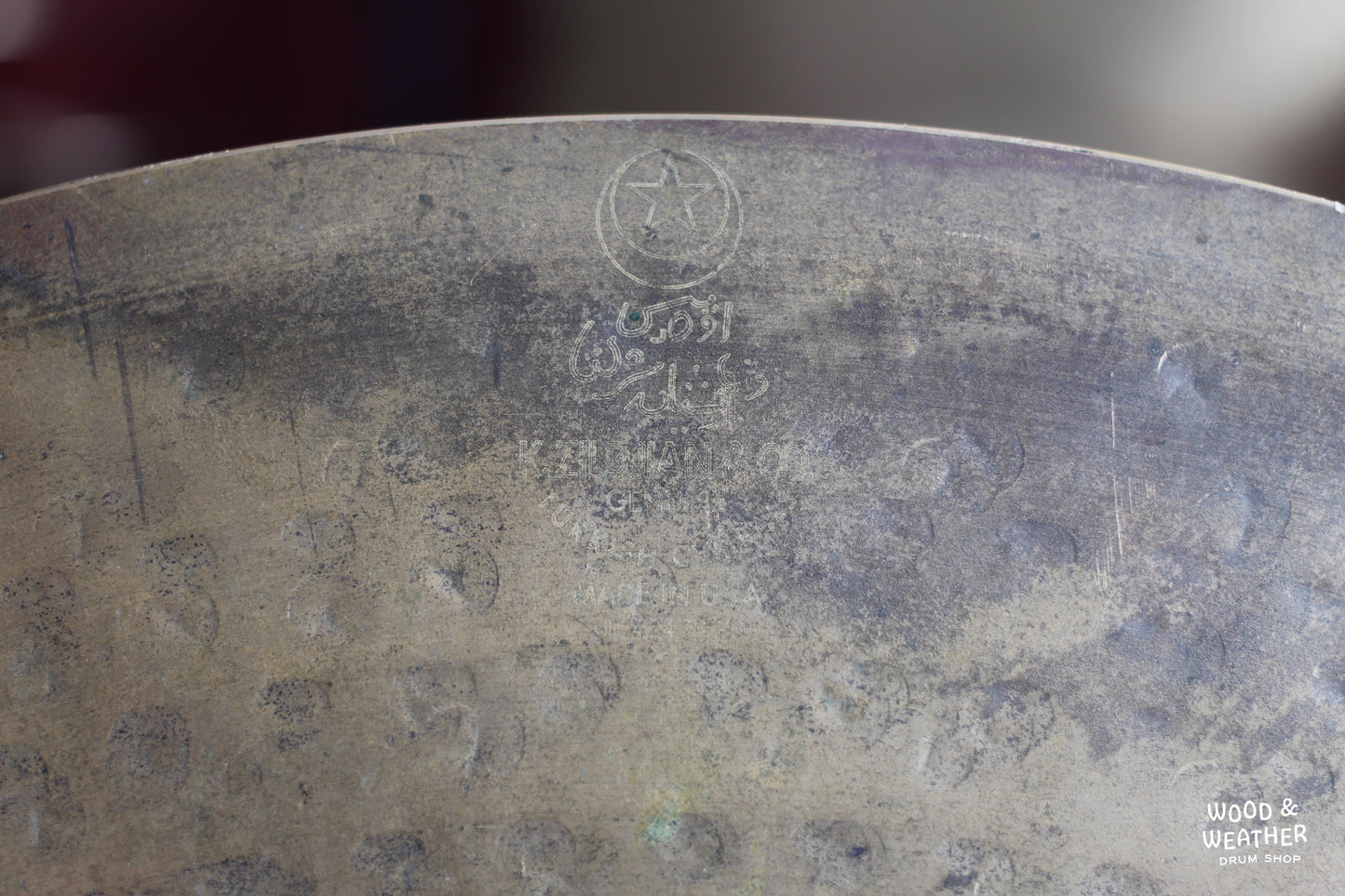 2006 Zildjian 20" K Custom Dry Ride Cymbal 3040g