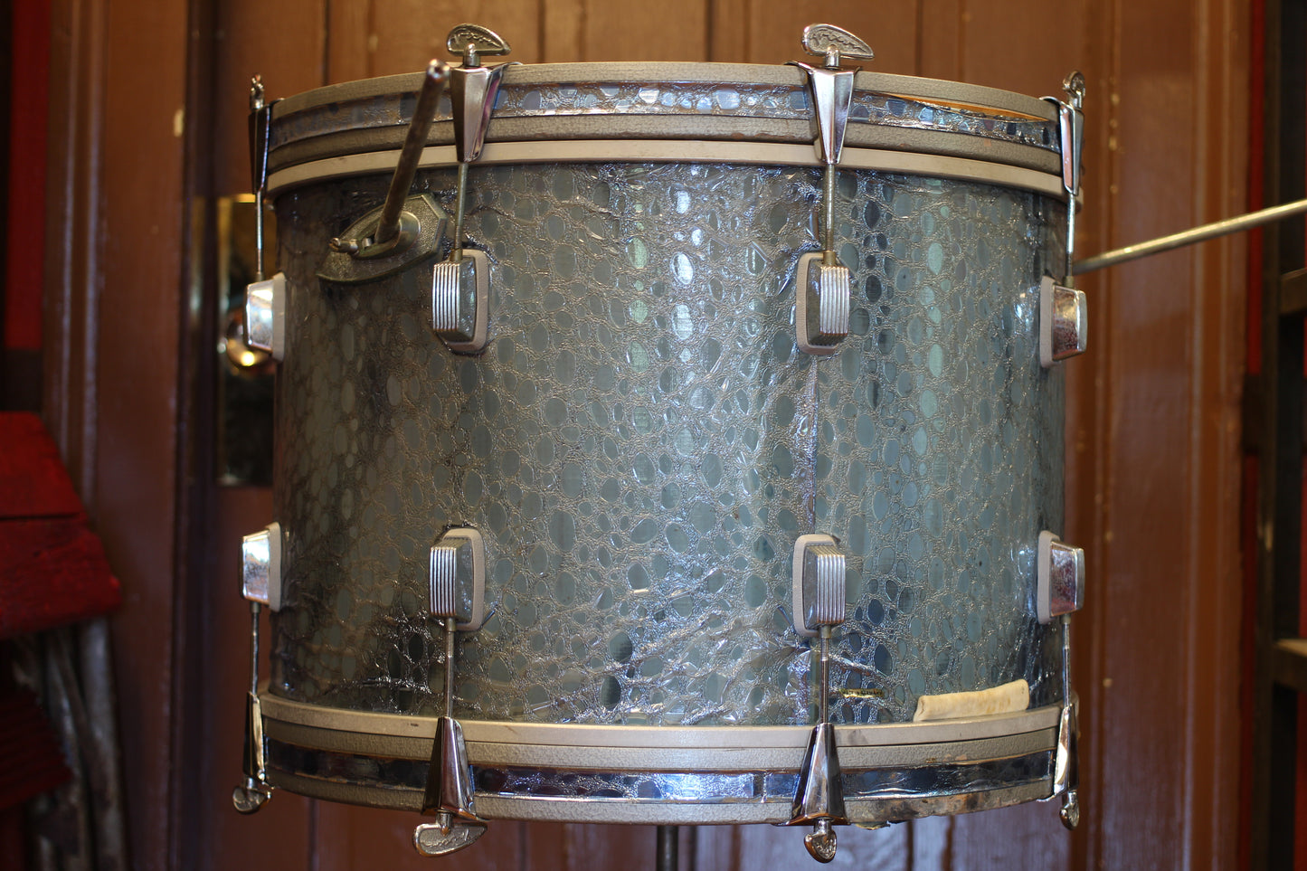 1960's Trixon Luxus in Blue Croco 14x20 9x13 16x16 5x14