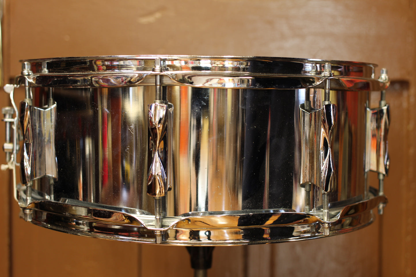 1970's Premier 'Olympic' Snare Drum 5"x14" Chrome over Steel