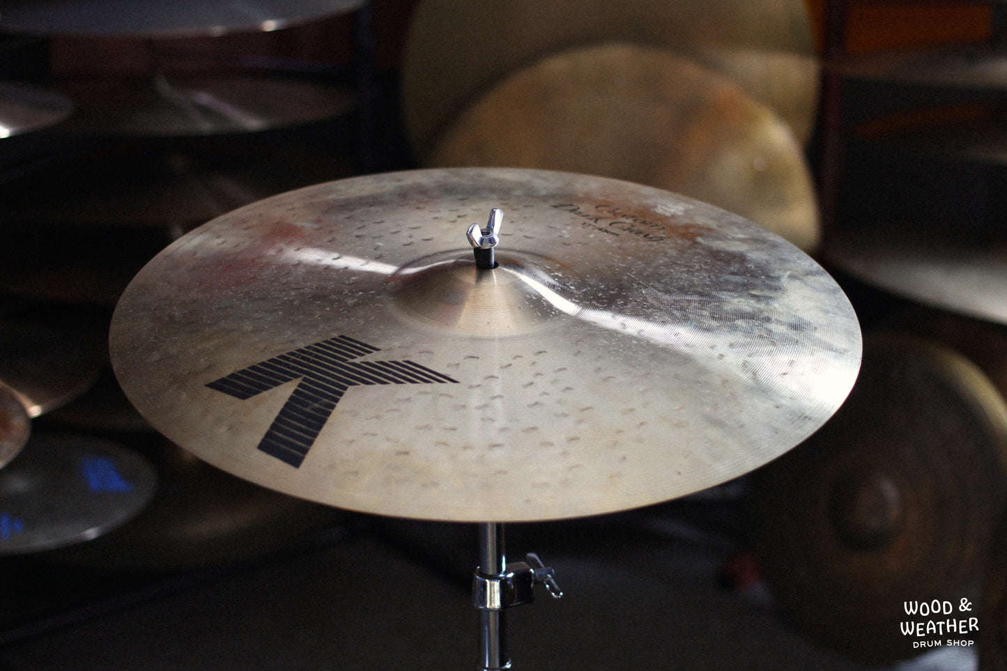 1995 Zildjian 17" K Custom Dark Crash Cymbal 1266g