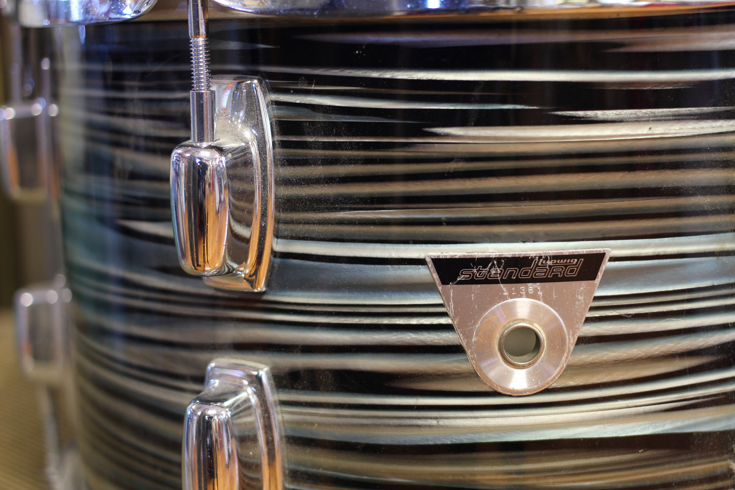 1970's Ludwig Standard S-300 in Blue Strata 14x20 14x14 5x14 8x12