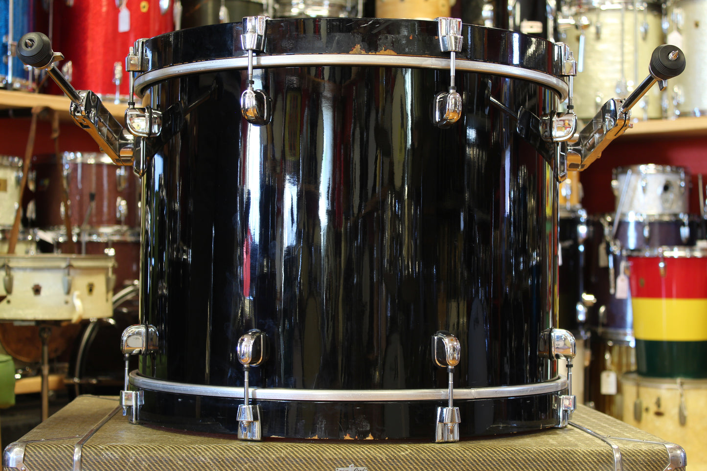 00's Tama MIJ Starclassic Performer in Black Gloss 10-12-13-14-16-22