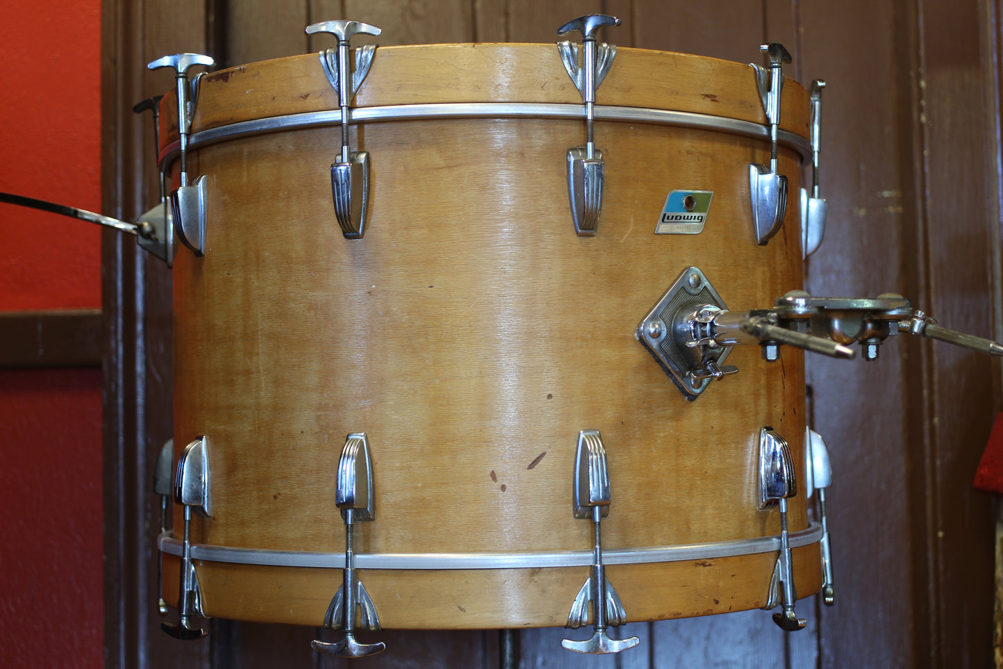 1970 Ludwig Hollywood outfit in Thermogloss 14x22 16x16 9x13 8x12