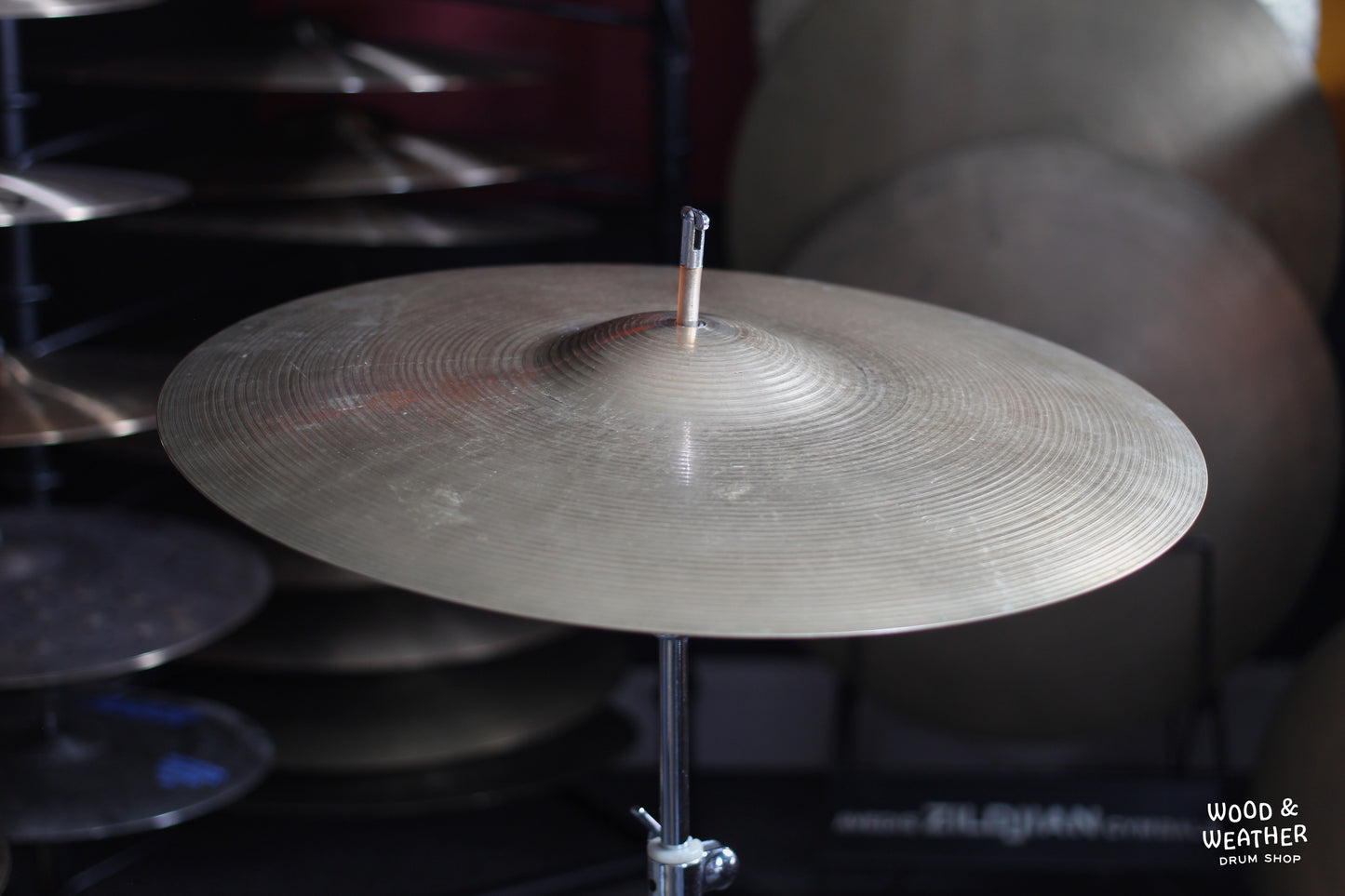 1973–87 A. Zildjian & Cie. Constantinople 17" Crash/Ride Cymbal 1785g