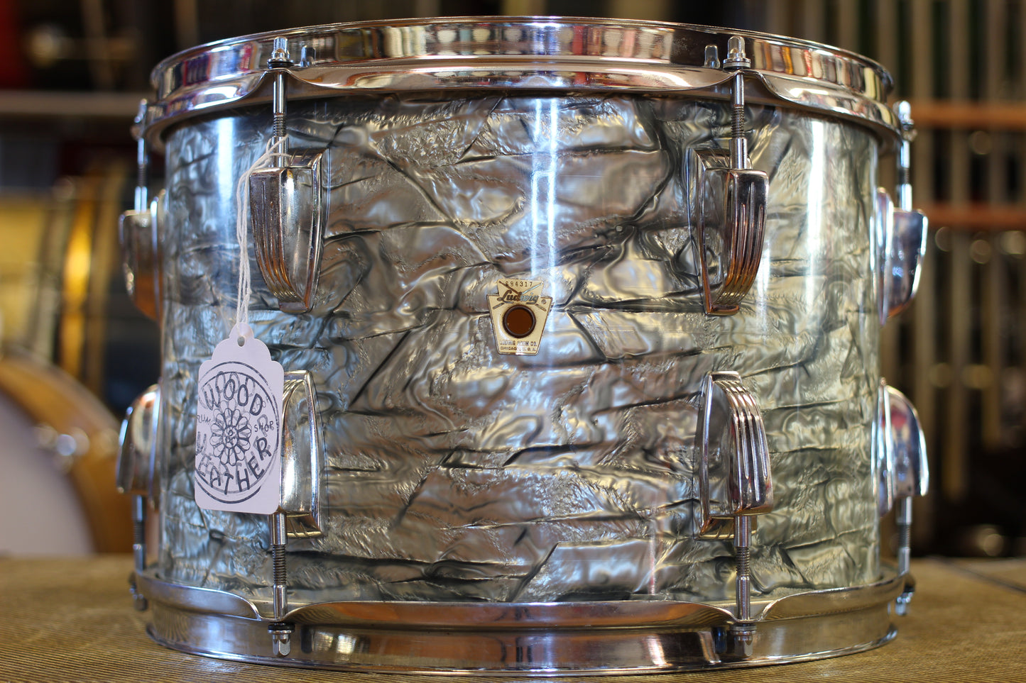 1969 Ludwig Super Classic in Sky Blue Pearl 14x22 16x16 9x13