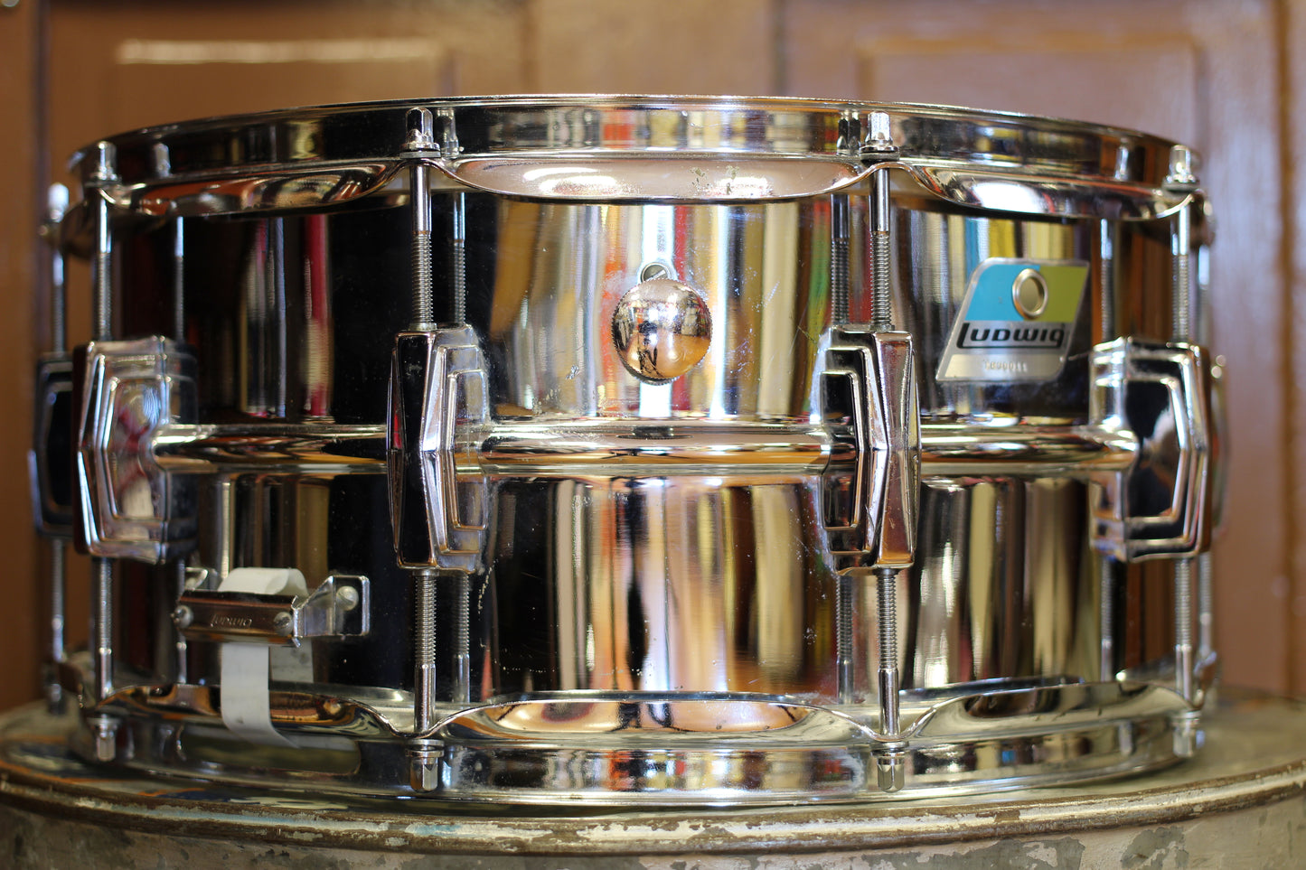 1970's Ludwig LM402 Supraphonic 6.5"x14" Serial # 1830011