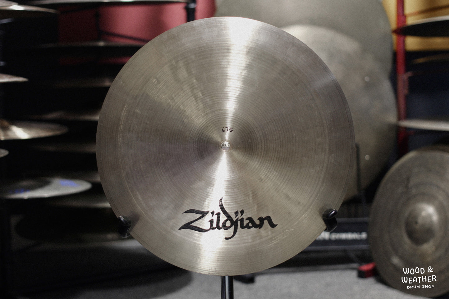1980s Zildjian 14" K Mini-China Cymbal 675g