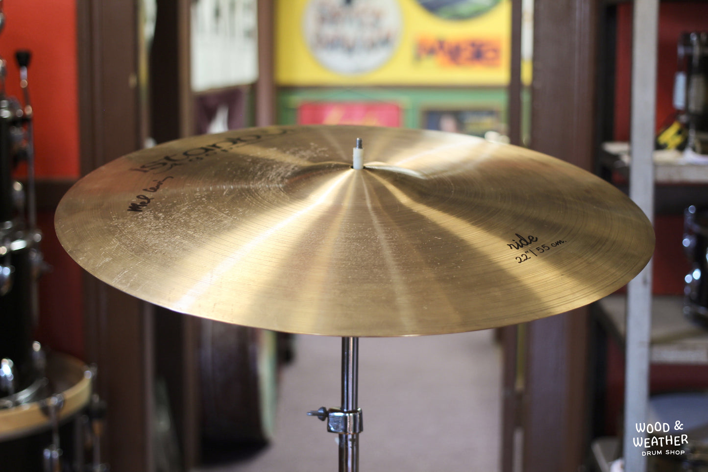 Used Istanbul Agop 22" Mel Lewis Ride Cymbal 2480g