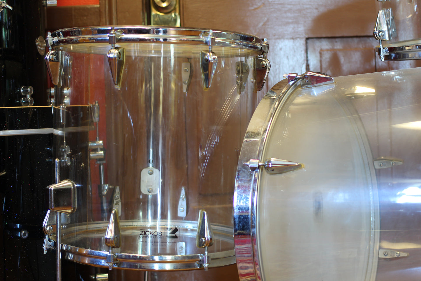 1970's Zicko's '400' Series Drum Kit 18"x22" 16"x16" 8x12"