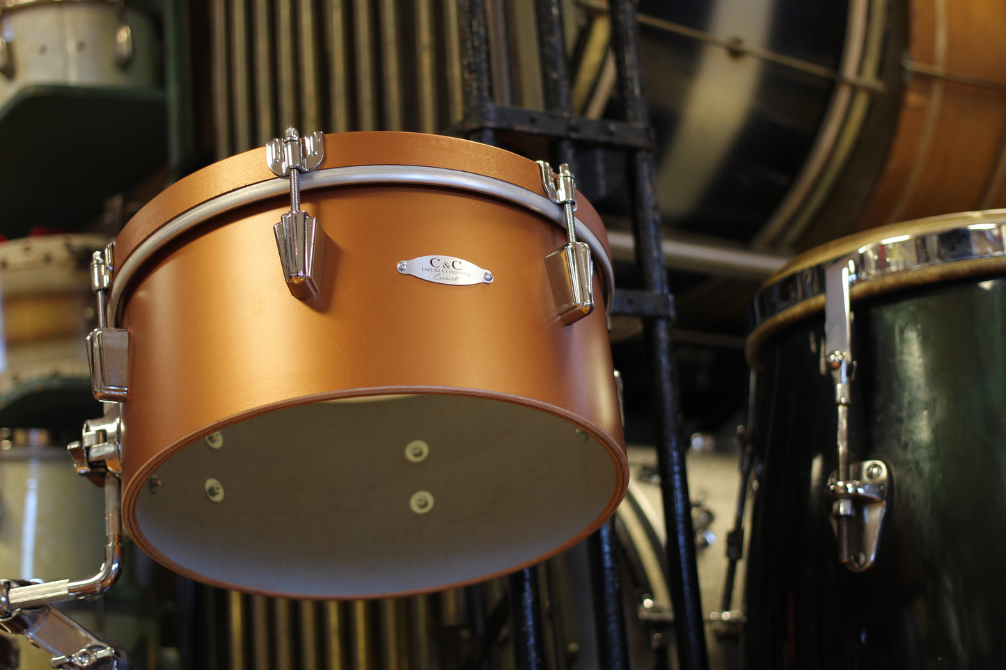 C&C Drum Company Super Flyer 20/12/14 in Caramel