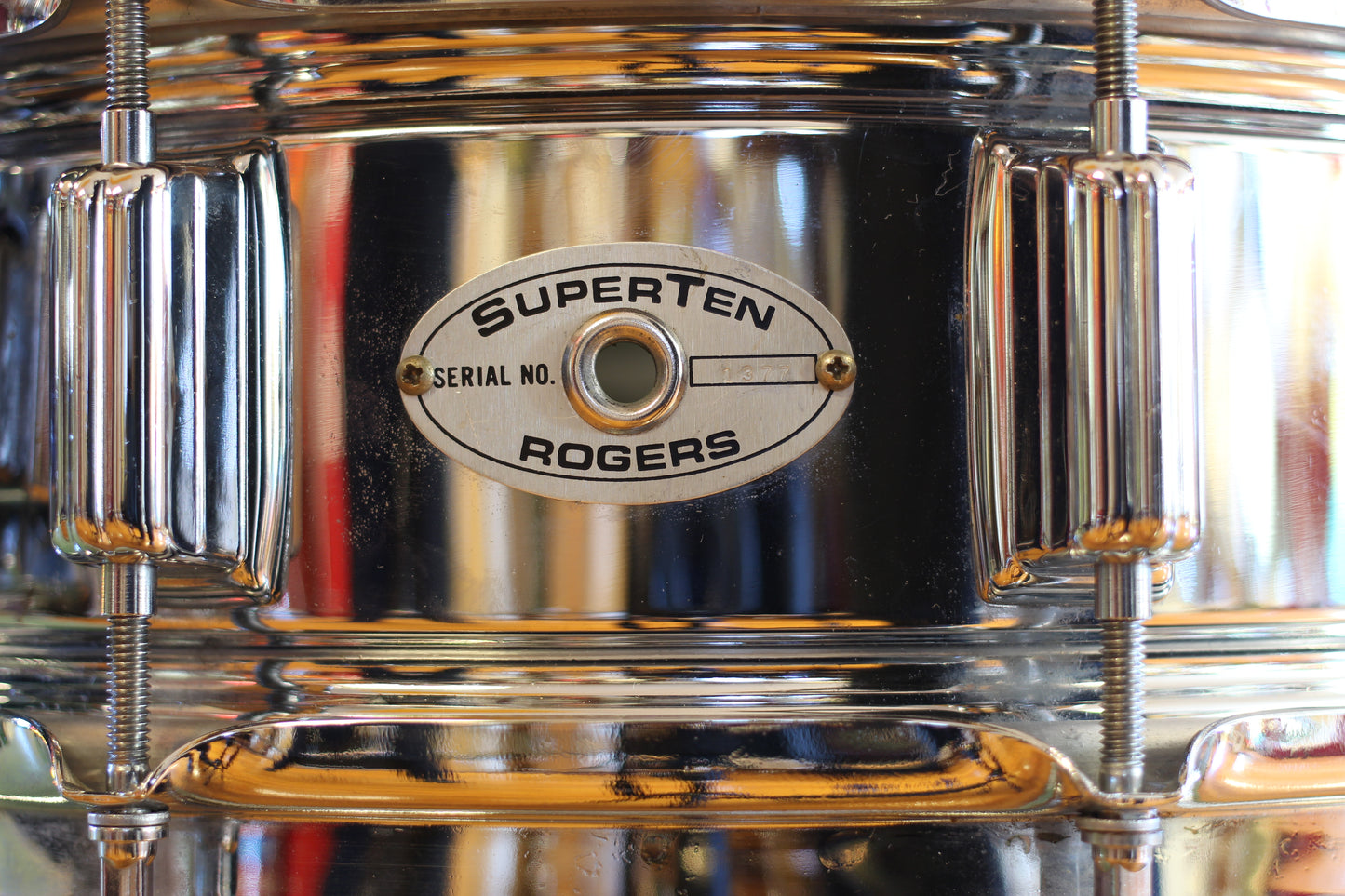 1970's Rogers 5"x14" SuperTen Snare Drum Serial #1377