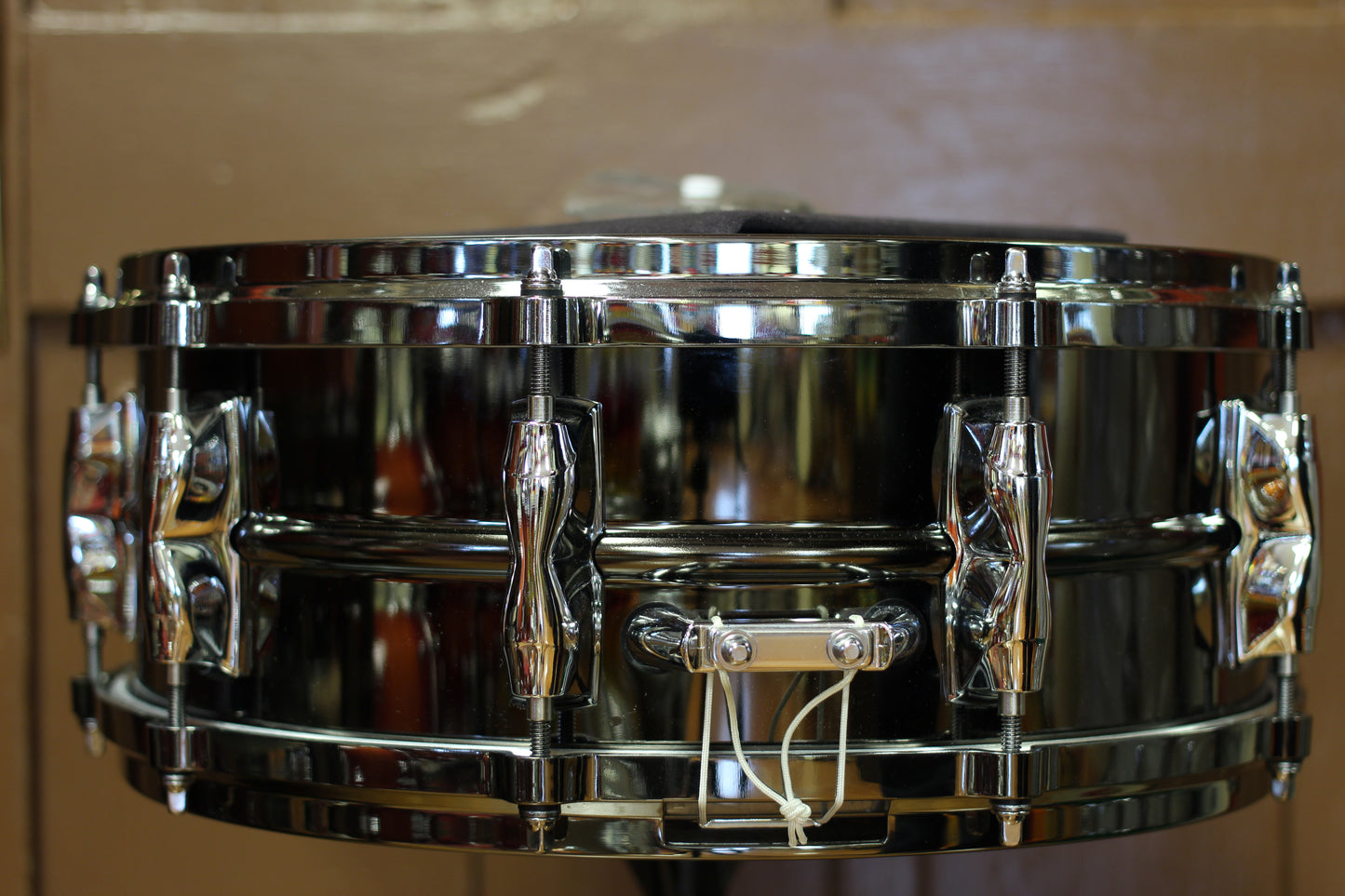 Used - Yamaha 5.5"x14" Steve Gadd Signature Snare Drum in Black Nickel #175