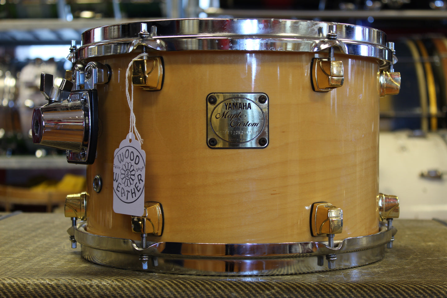 1990's Yamaha Maple Custom Bop in Natural Maple 14x18 14x14 8x12