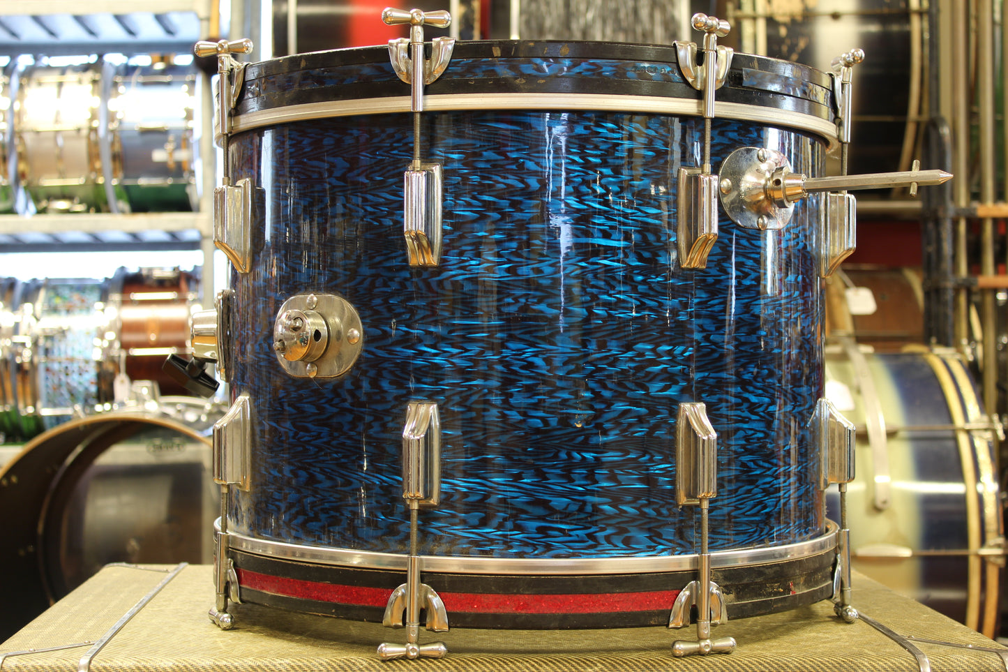 1960's Rogers Holiday in Blue Onyx Pearl 14x20 14x14 8x12