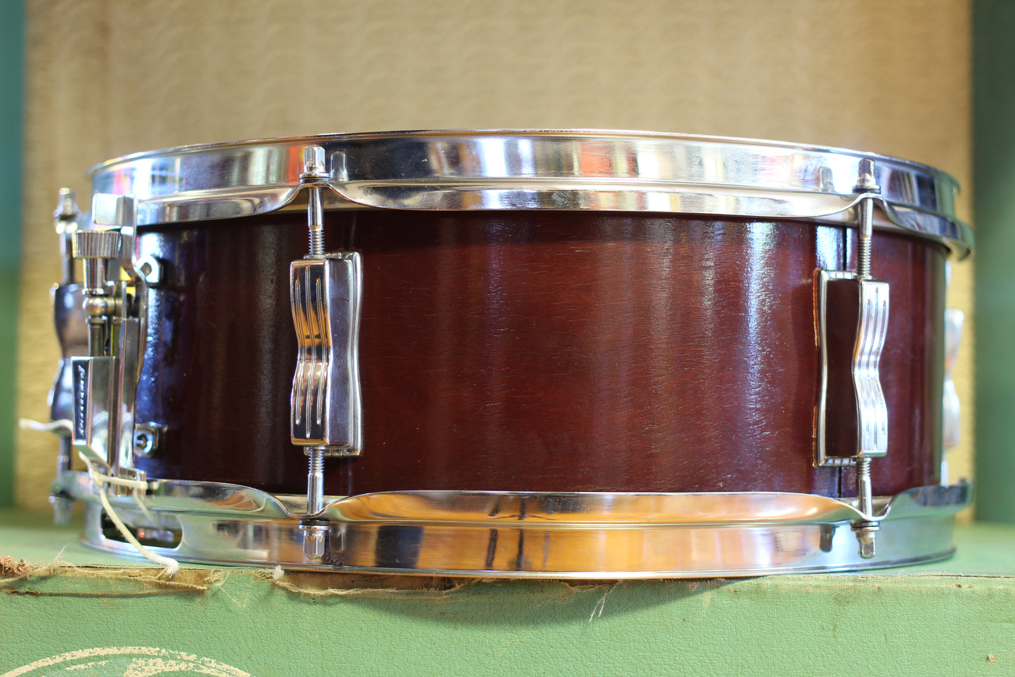 1970 Ludwig 5"x14" Pioneer in Natural Mahogany