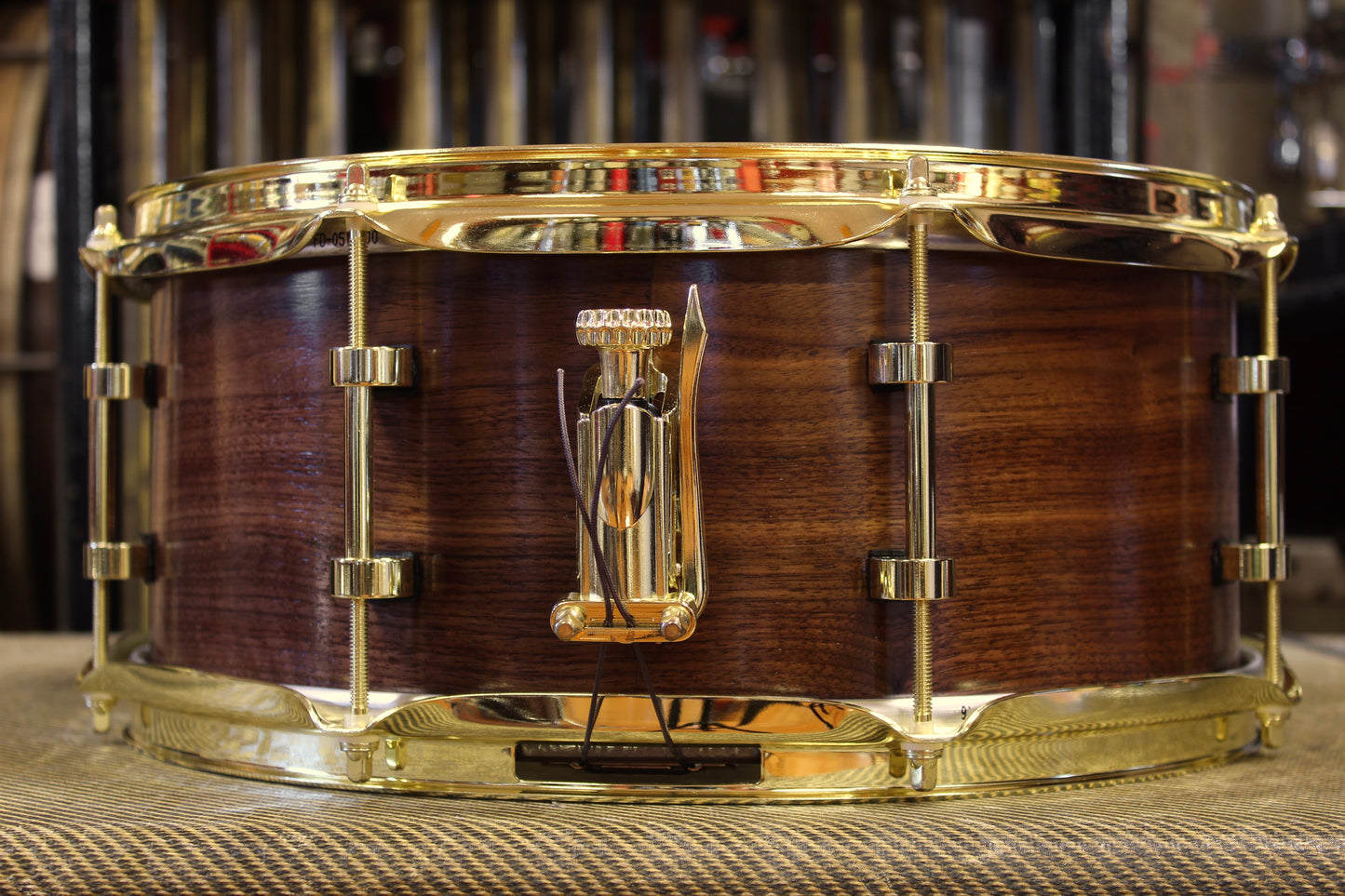 Doc Sweeney "Fagan" 6x14 Solid Walnut Snare Drum