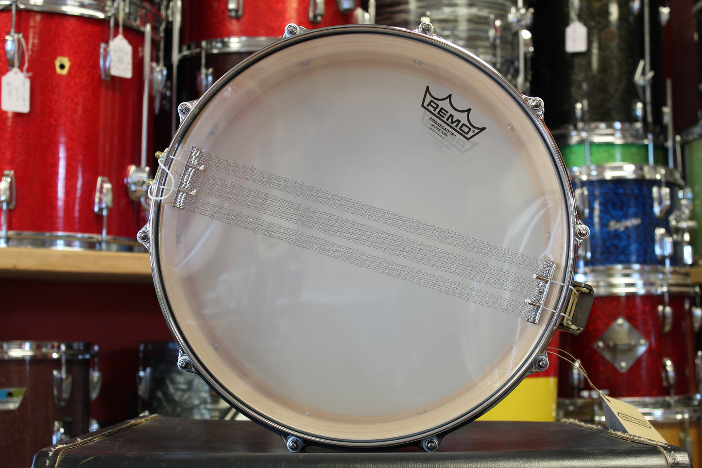 Noble & Cooley 3.875x14 Solid Shell Maple in White High Gloss