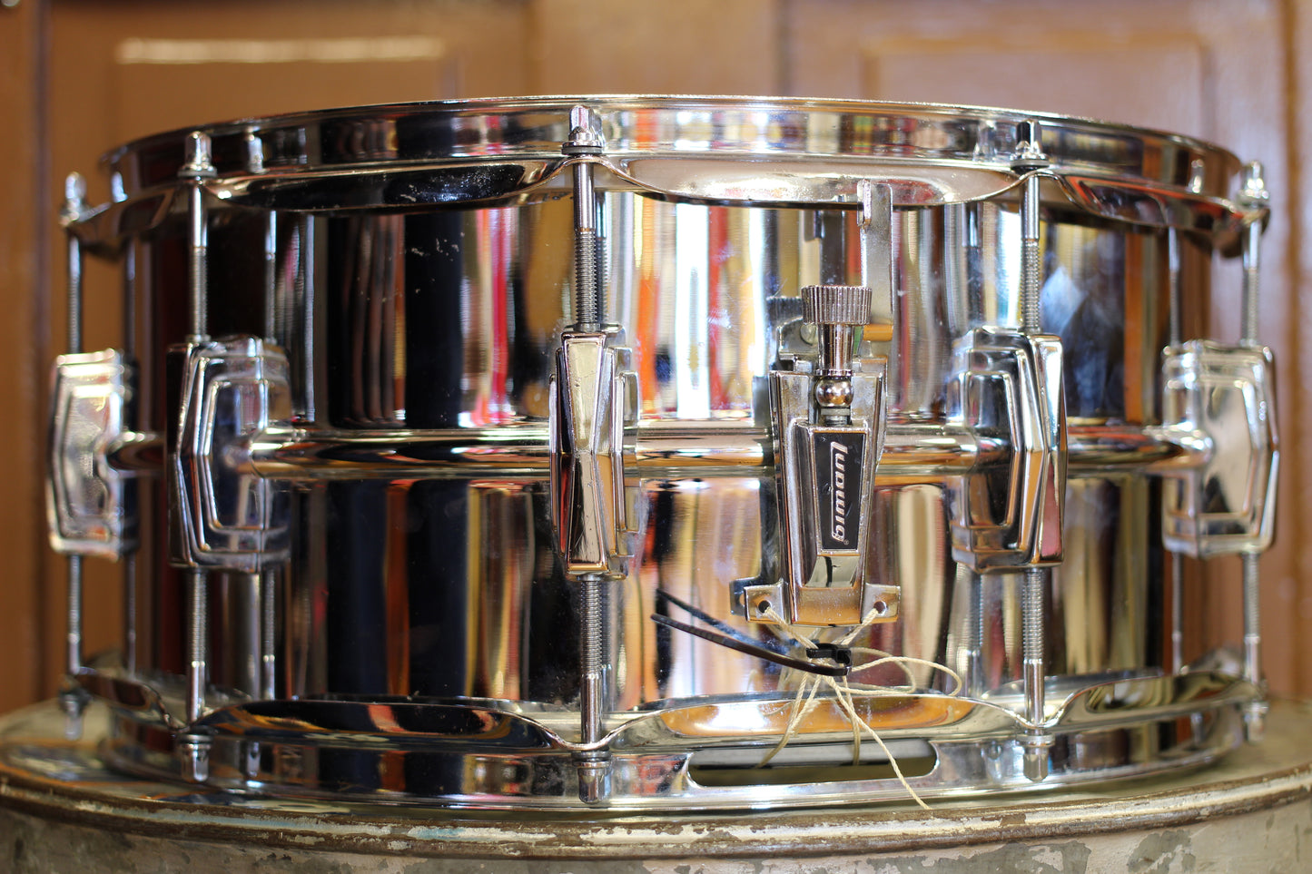 1970's Ludwig LM402 Supraphonic 6.5"x14" Serial # 1830011