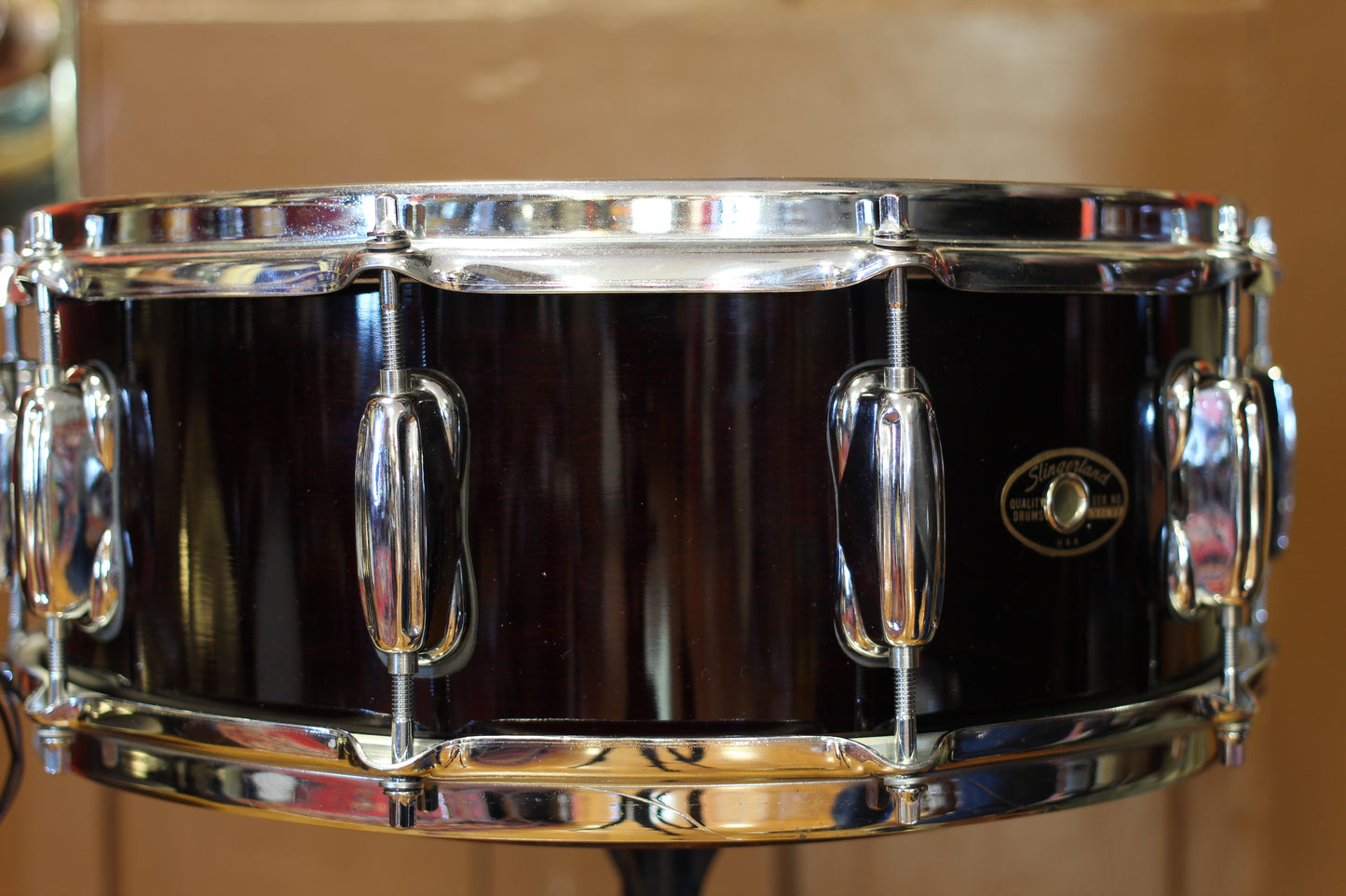 1990's Slingerland Artist Custom in Mahogany 14x20 14x14 5.5x14 8x12 8x10