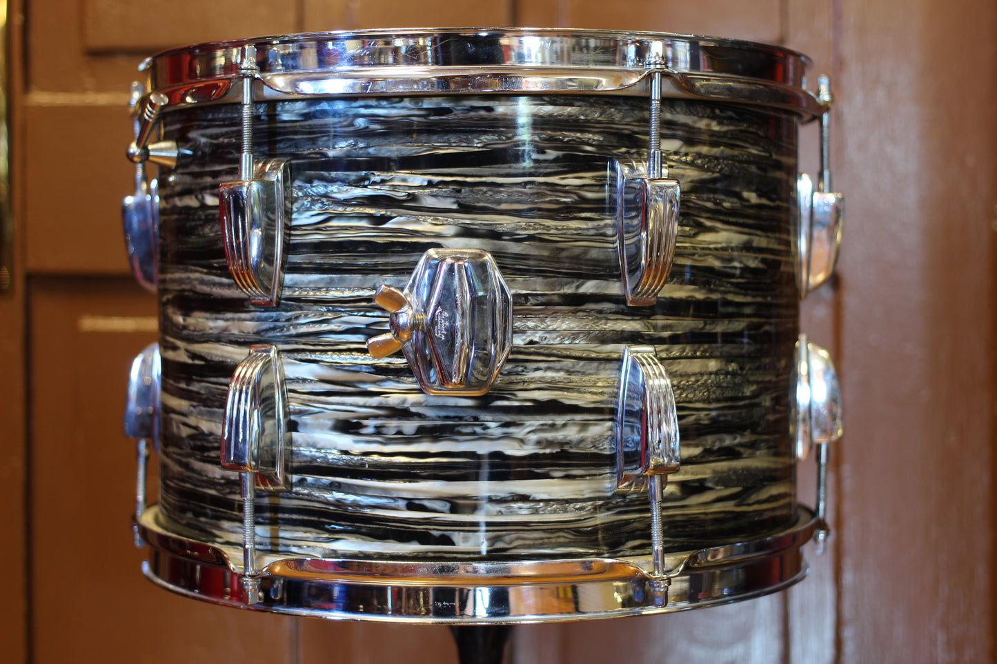 1964 Ludwig Super Classic in Oyster Black Pearl 14x22 16x16 9x13 5.5x14
