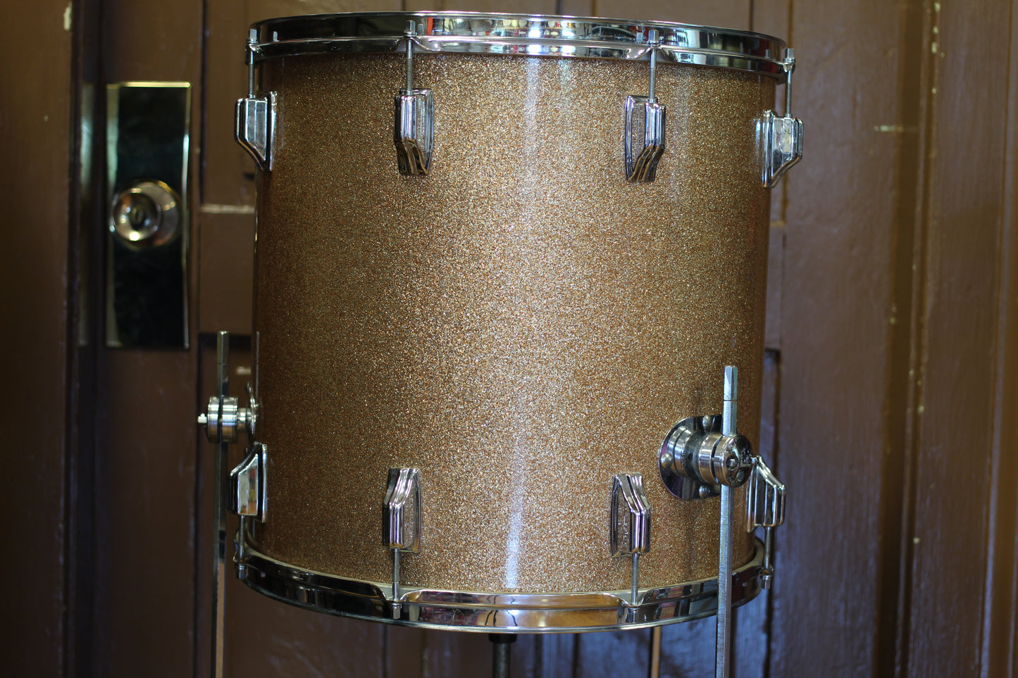 1960's Rogers Buddy Rich Celebrity Outfit in Champagne Sparkle 14x22 16x16 9x13