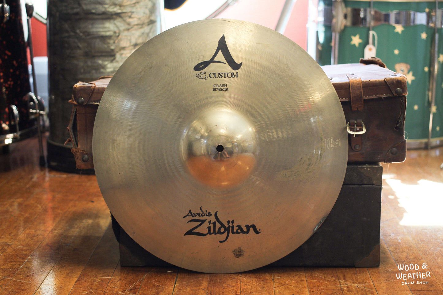 Used Zildjian A Custom 18" Crash Cymbal 1385g