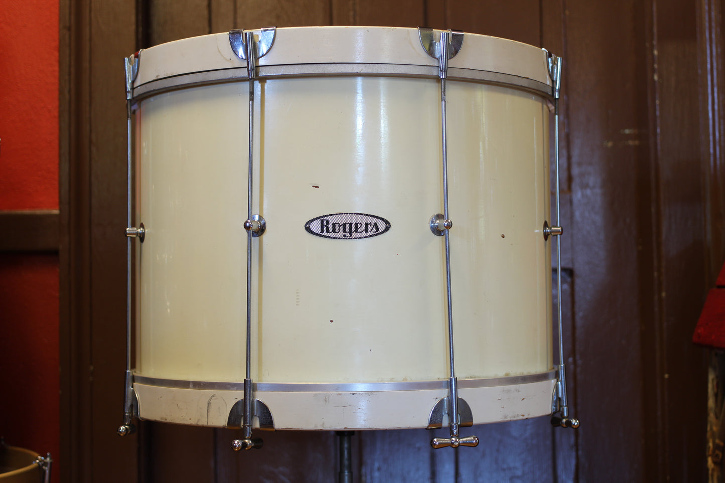 1960's Rogers Classmate Outfit in White Lacquer 4"x13" 14"x20"