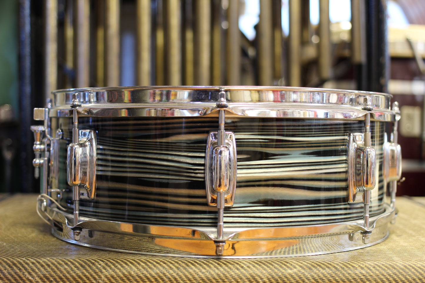 1970's Ludwig Standard S-300 in Blue Strata 14x20 14x14 5x14 8x12