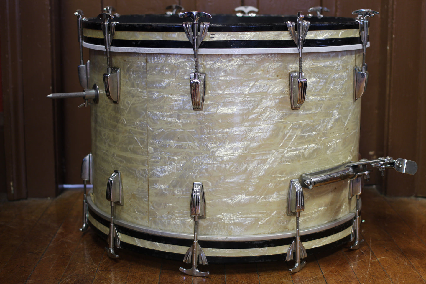 1950's WFL Super Classic in White Marine Pearl 14x22 16x16 9x13