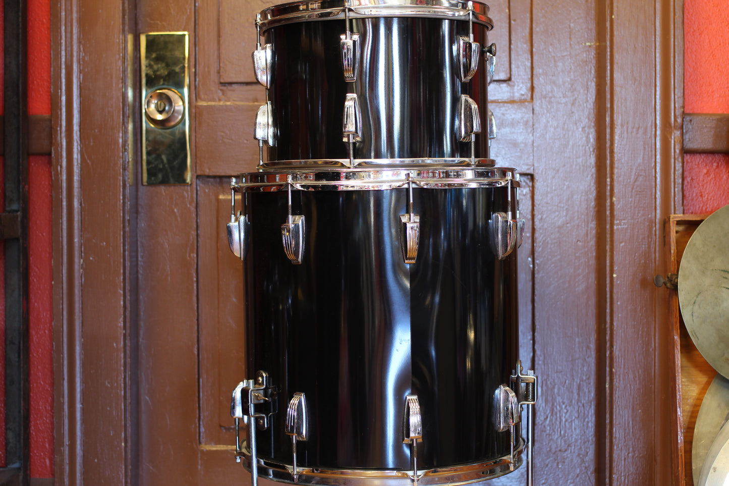 1959 Ludwig Super Classic in Black 14x22 16x16 9x13